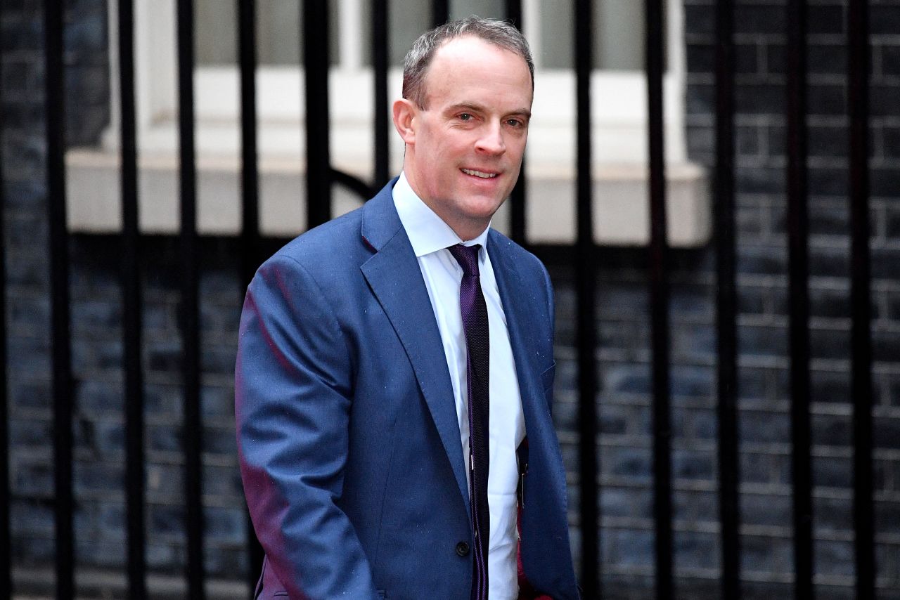 British Foreign Secretary Dominic Raab said "a war is in no one’s interest."