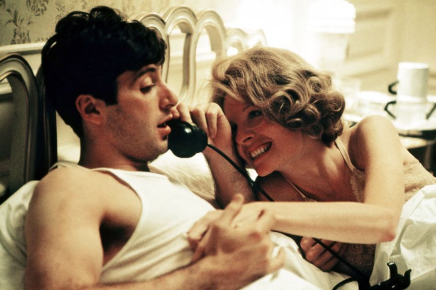 Al Pacino and Diane Keaton in The Godfather.