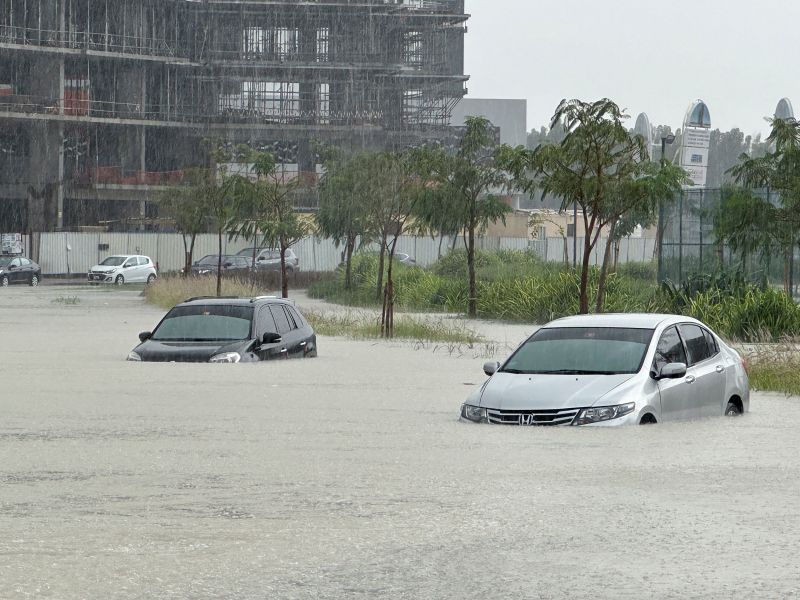 Dubai weather: A year’s worth of rain plunges city