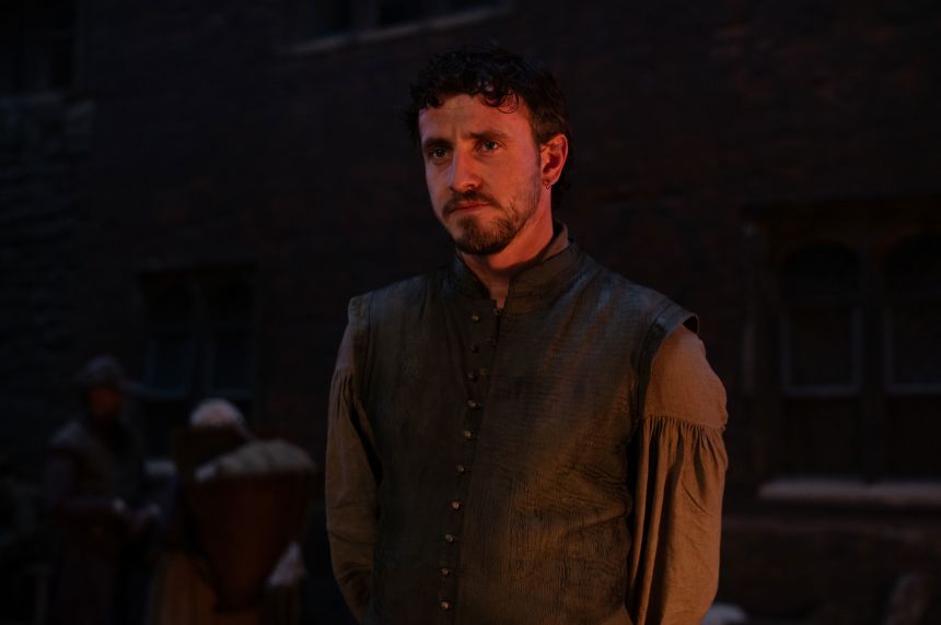 Paul Mescal in "Hamnet."