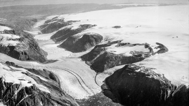 Decades of Change: Rapid Shrinkage of Greenland's Glaciers Visualized in Before-and-After Photos