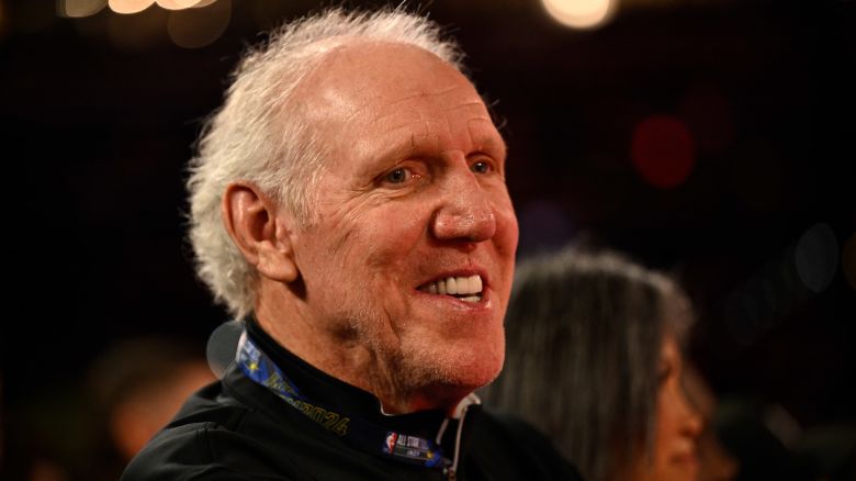 INDIANAPOLIS, IN - FEBRUARY 17: Bill Walton as a part of State Farm All-Star Saturday Night on Saturday, February 17, 2024 at Lucas Oil Stadium in Indianapolis, Indiana. NOTE TO USER: User expressly acknowledges and agrees that, by downloading and/or using this Photograph, user is consenting to the terms and conditions of the Getty Images License Agreement. Mandatory Copyright Notice: Copyright 2024 NBAE (Photo by David Dow/NBAE via Getty Images)