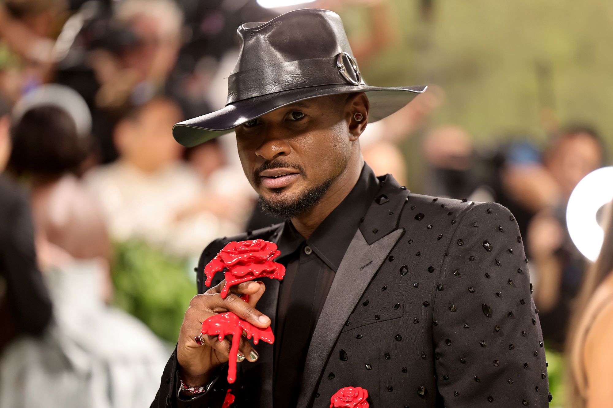 Usher attends The 2024 Met Gala Celebrating "Sleeping Beauties: Reawakening Fashion."