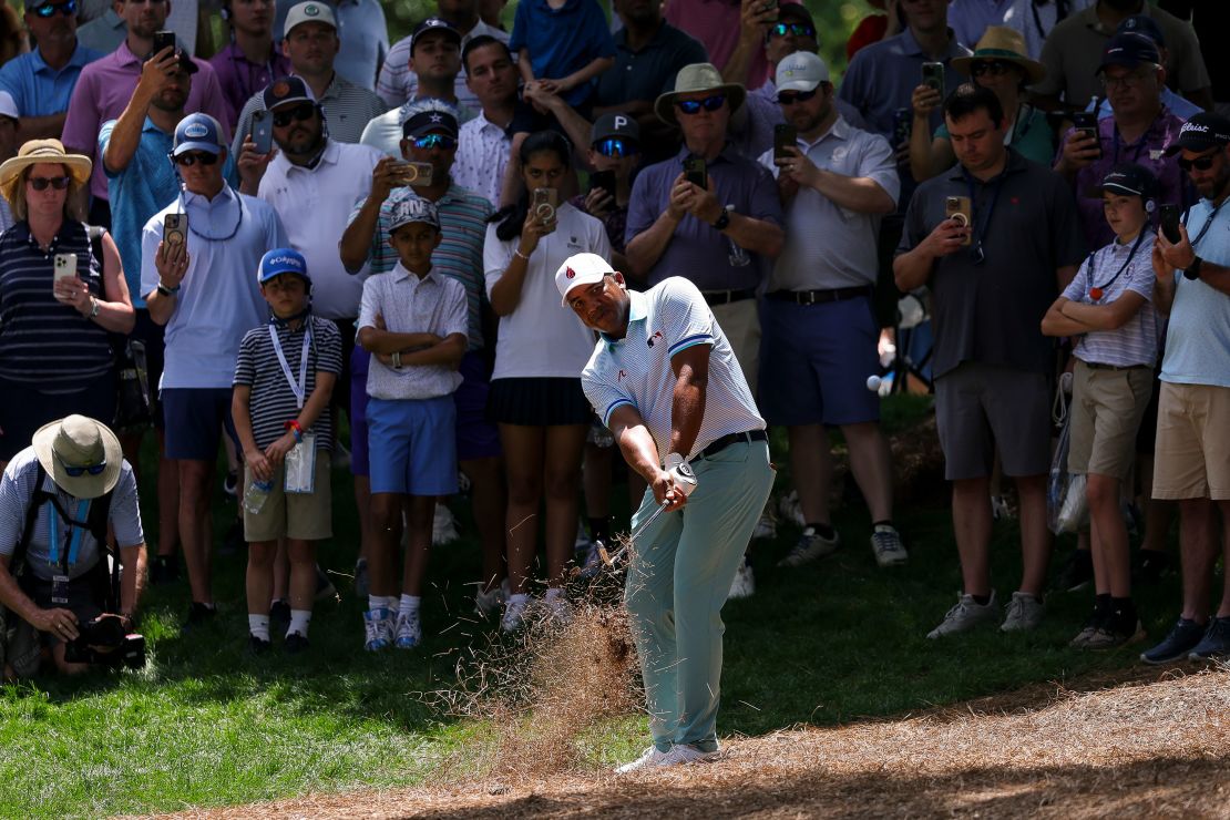 Jhonattan Vegas fired on 2 on peer on Saturday to fall for rankings in the PGA championship on Saturday.