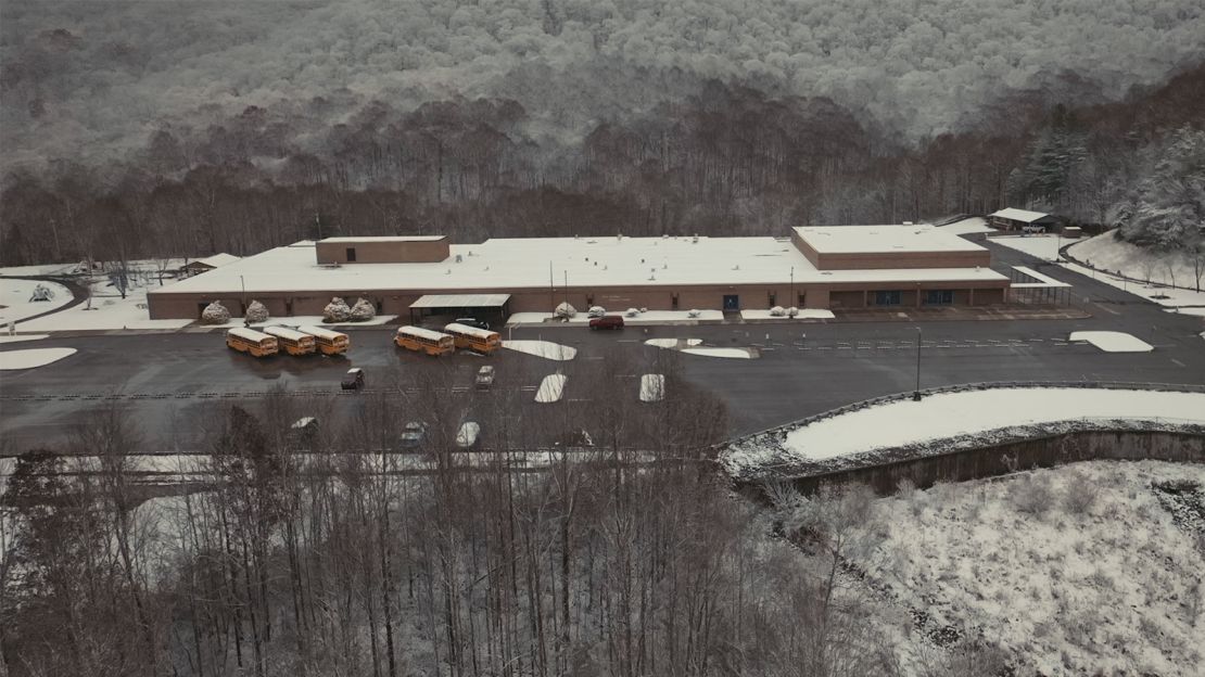 Bell County's elementary and middle school, Bell Central, called a snow day in early December.