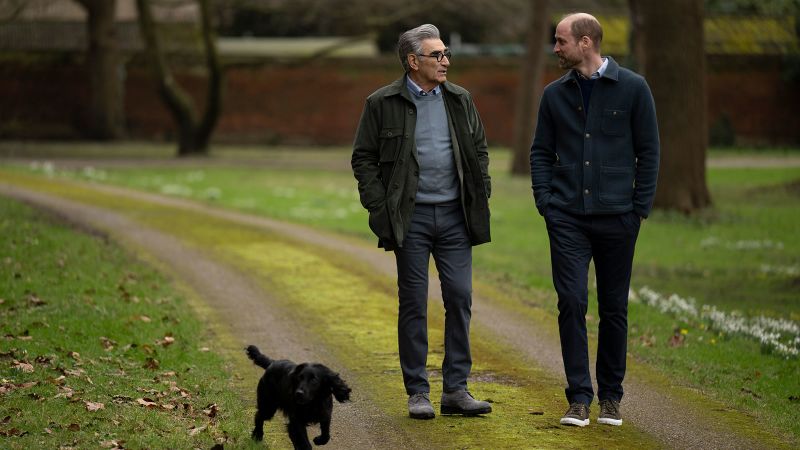 Prince William opens up on family struggles in conversation with actor Eugene Levy