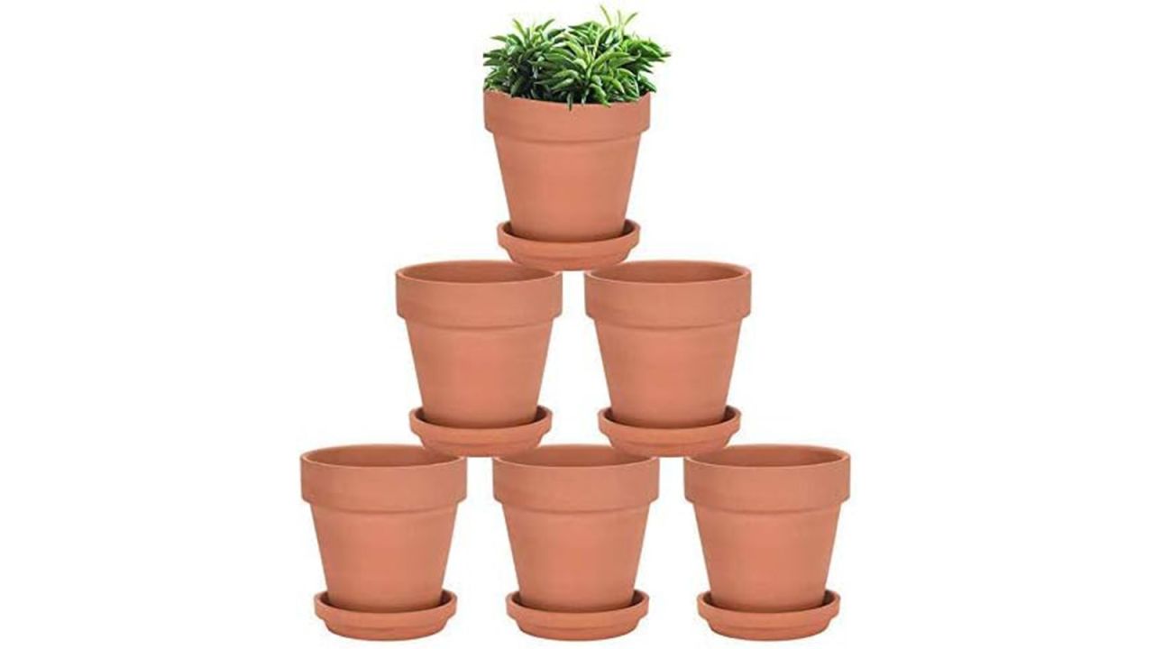 Vensovo terracotta planter set