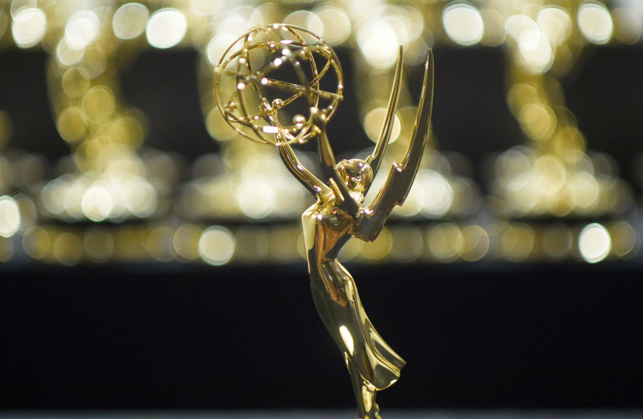 Emmy statuettes in Los Angeles on June 8.