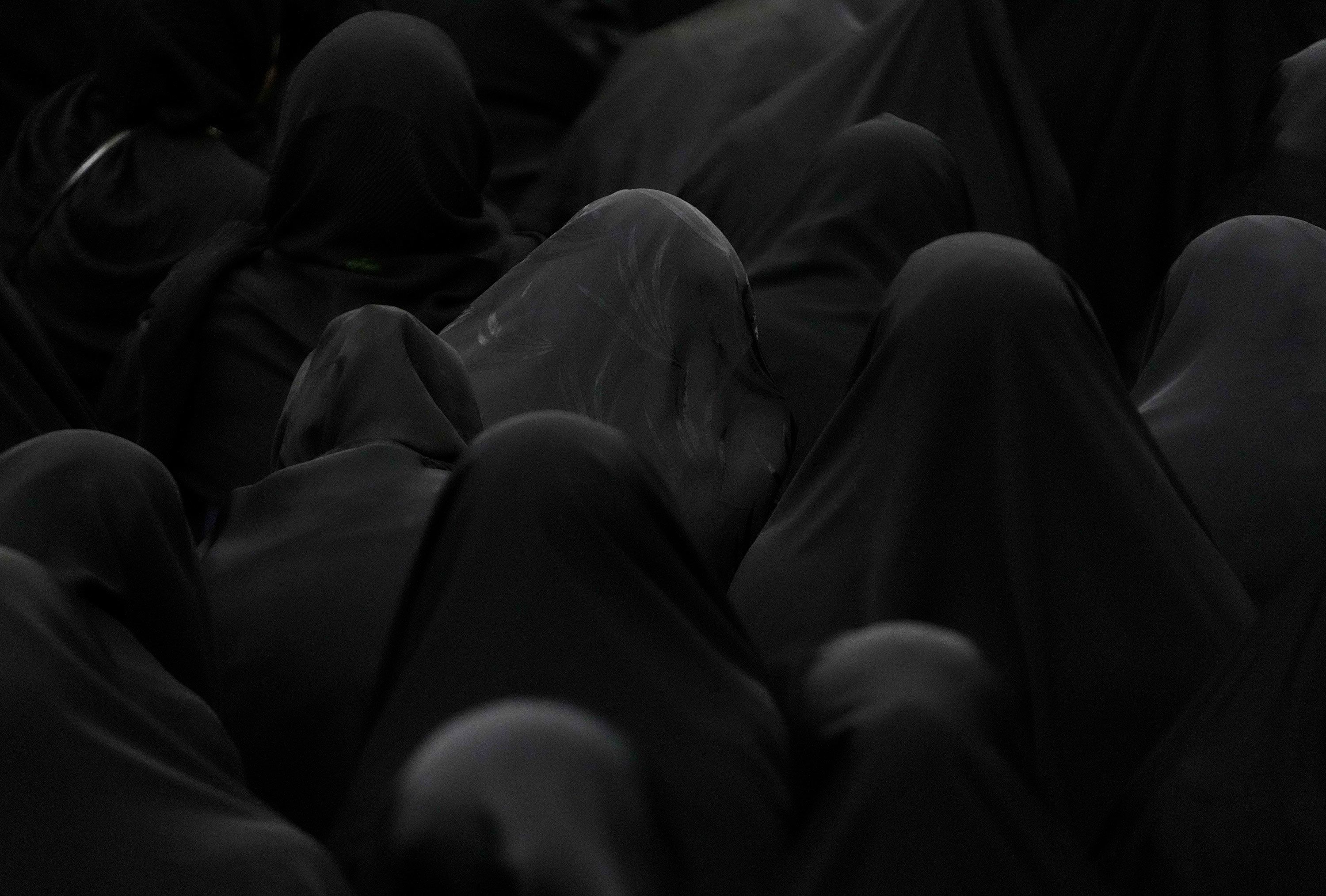 Chador-clad women in Tehran, Iran, attend a ritual ceremony of Ashura on Tuesday, July 16. Shiite Muslims across the globe observed <a href="https://www.cnn.com/2024/07/18/world/shiite-muslims-ashura-holy-day-intl-hnk/index.html">Ashura</a>, an annual commemoration mourning the seventh-century martyrdom of a grandson of the Prophet Mohammed.