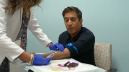 Dr. Sanjay Gupta goes through a battery of blood tests to help assess his risk for dementia.