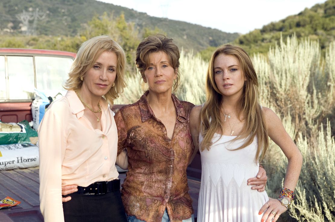 Felicity Huffman, Jane Fonda i Lindsay Lohan w 
