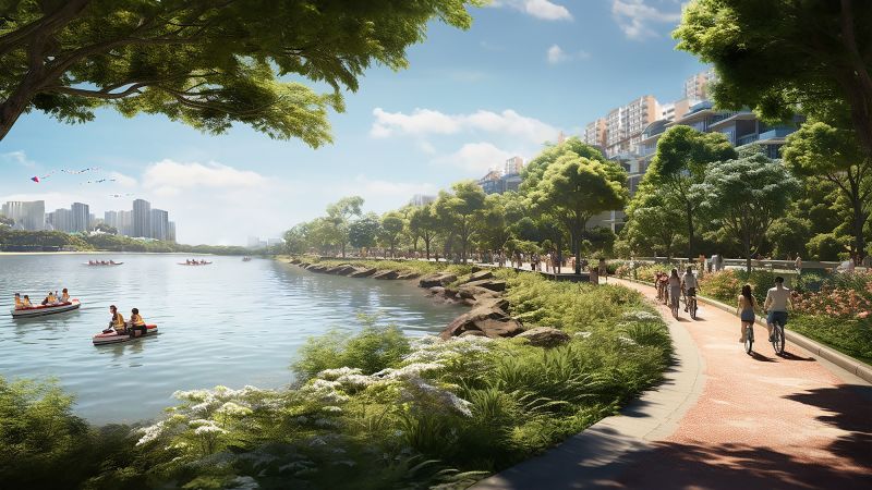 A low-lying Asian country’s defense against rising seas? Its very own ‘Long Island’