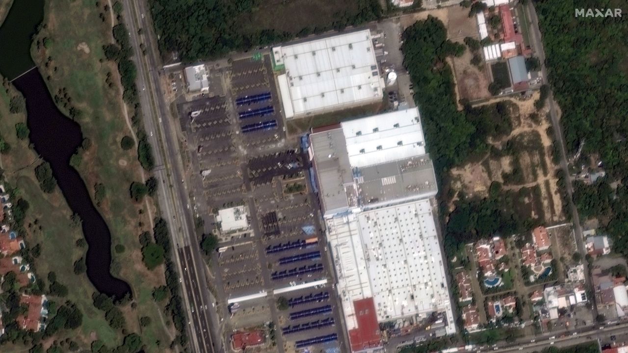 Walmart and Sam's club in Acapulco, Mexico, on October 4, 2023.