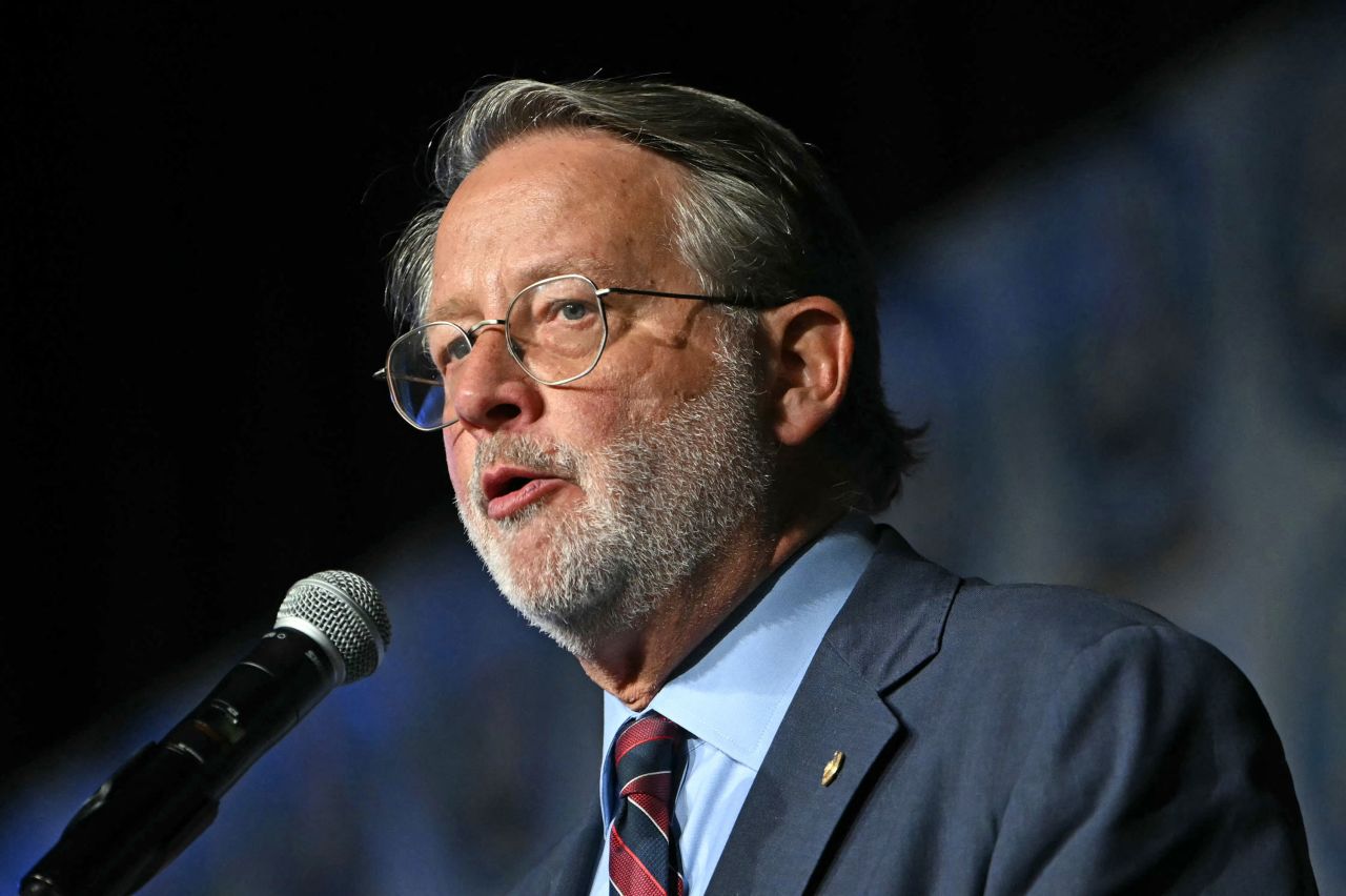 Sen. Gary Peters speaks in Detroit in May.