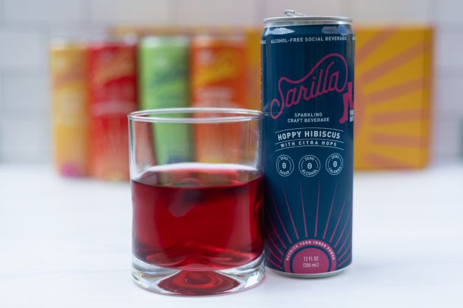 Sarilla is woman-owned, sparkling beverage brand. It’s made with antioxidant-rich tea and is free of refined sugar and pesticides.