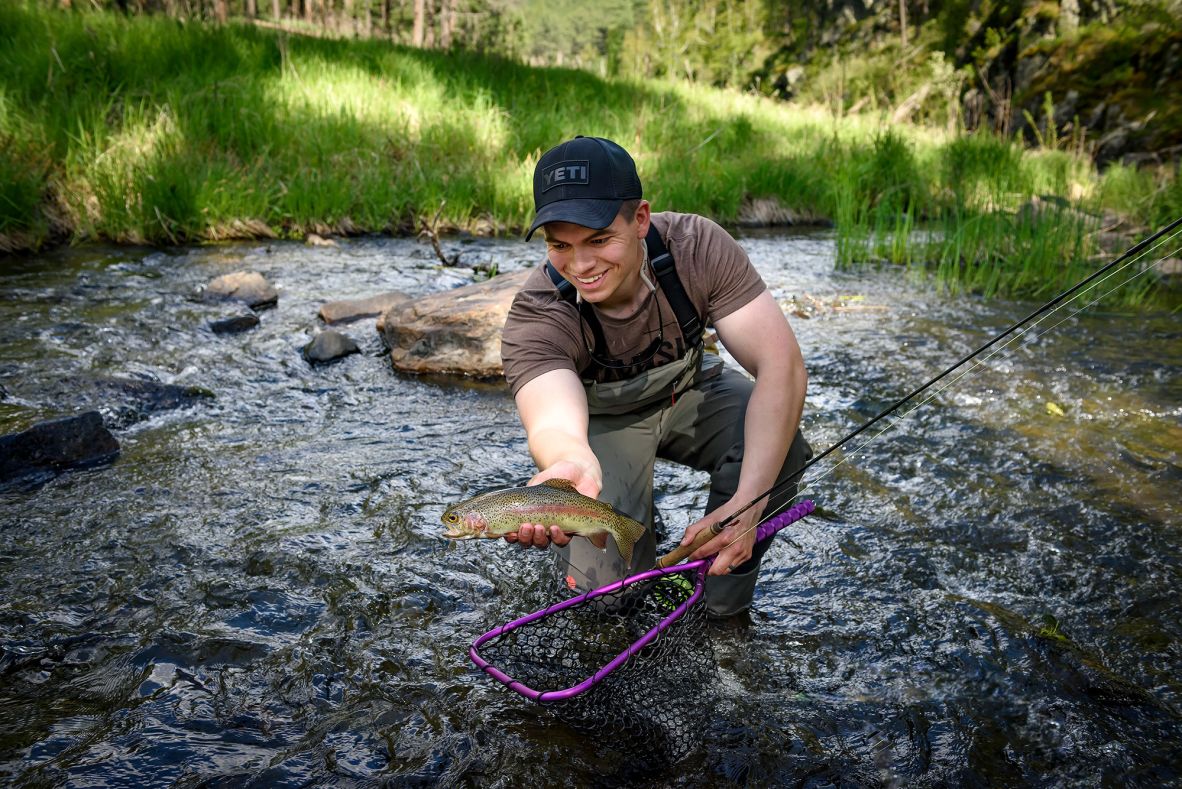 <strong>Into the hills:</strong> The Black Hills offer opportunities for fishing and other outdoor activities.