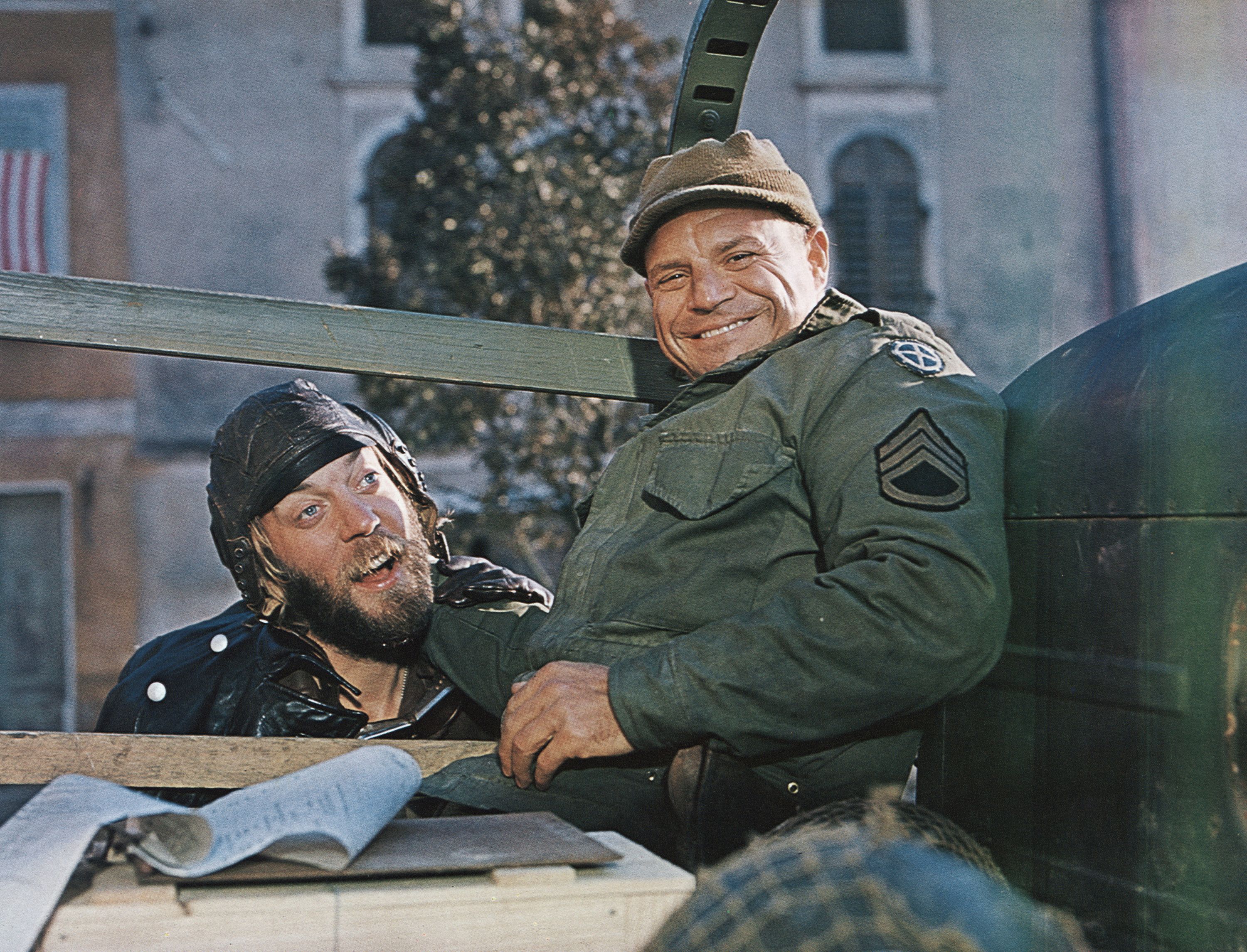 Sutherland stars alongside Don Rickles in the war film “Kelly’s Heroes” in 1970.