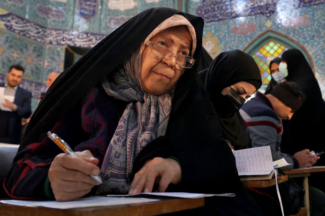 Some 25 million people cast their ballots out of Iran's 61 million eligible voters.