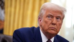 WASHINGTON, DC - FEBRUARY 13: U.S. President Donald Trump delivers remarks after signing an executive order on reciprocal tariffs in the Oval Office at the White House on February 13, 2025 in Washington, DC. Trump announced his plan to increase U.S. tariffs to match the rates other nations charge to import American goods. (Photo by Andrew Harnik/Getty Images)