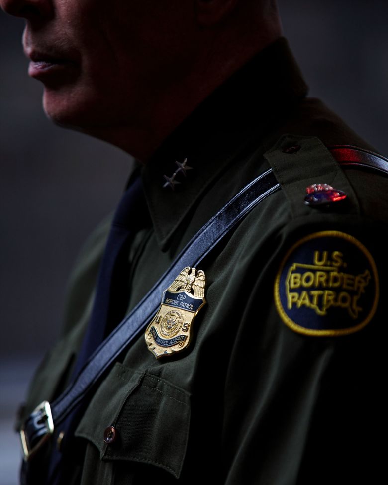 US Border Patrol Chief Greg Bovino is interviewed by CNN on Tuesday.