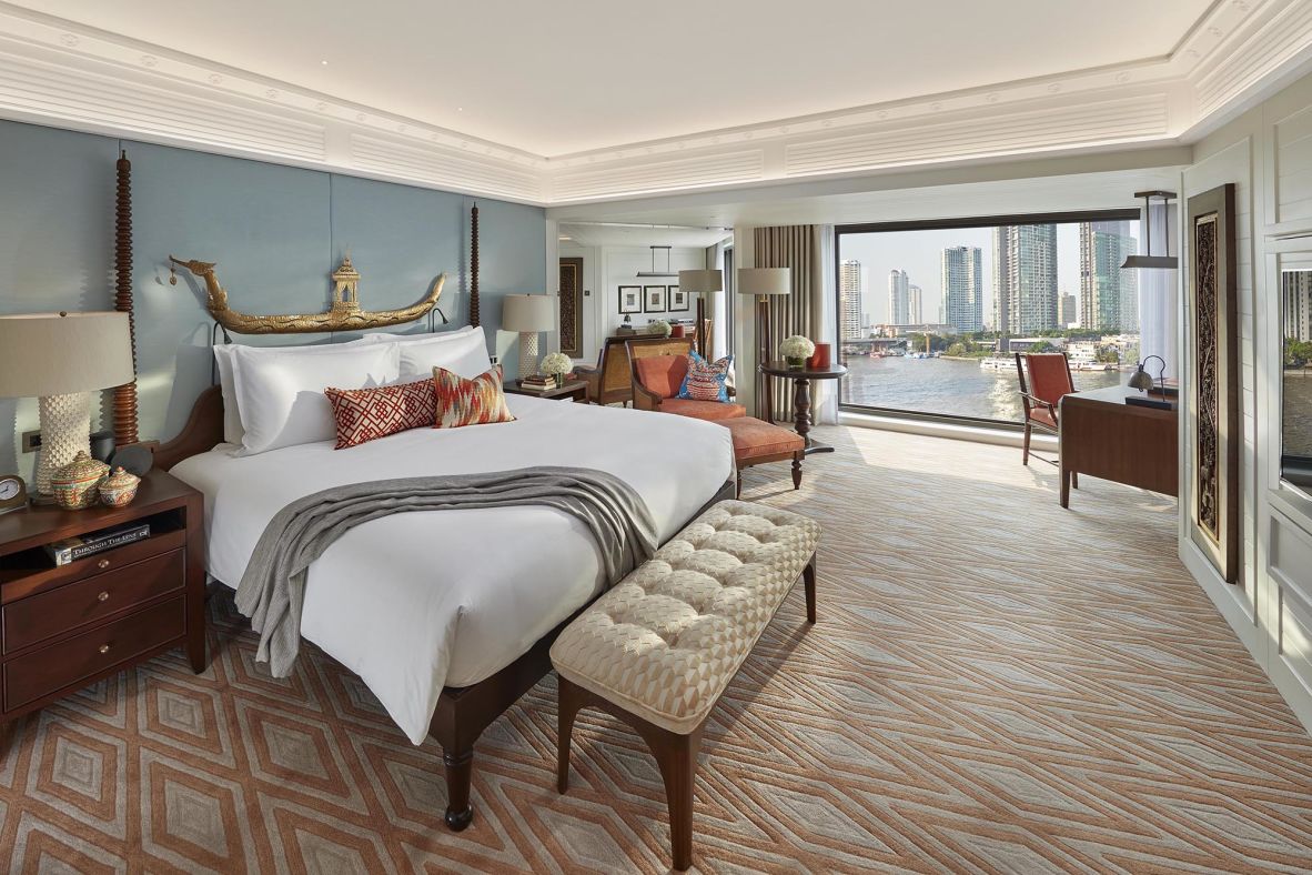 <strong>7. Mandarin Oriental Bangkok, Thailand:</strong> Located in the Thai capital, this five-star riverside hotel offers luxurious rooms and suites, as well as fine dining and a private spa.