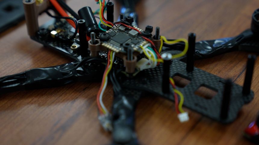 The training at Fort Bliss begins with soldiers learning how to build their own drones.