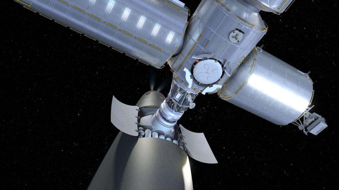 An artist's rendering of Radian One, which could be used to service space stations and satellites.