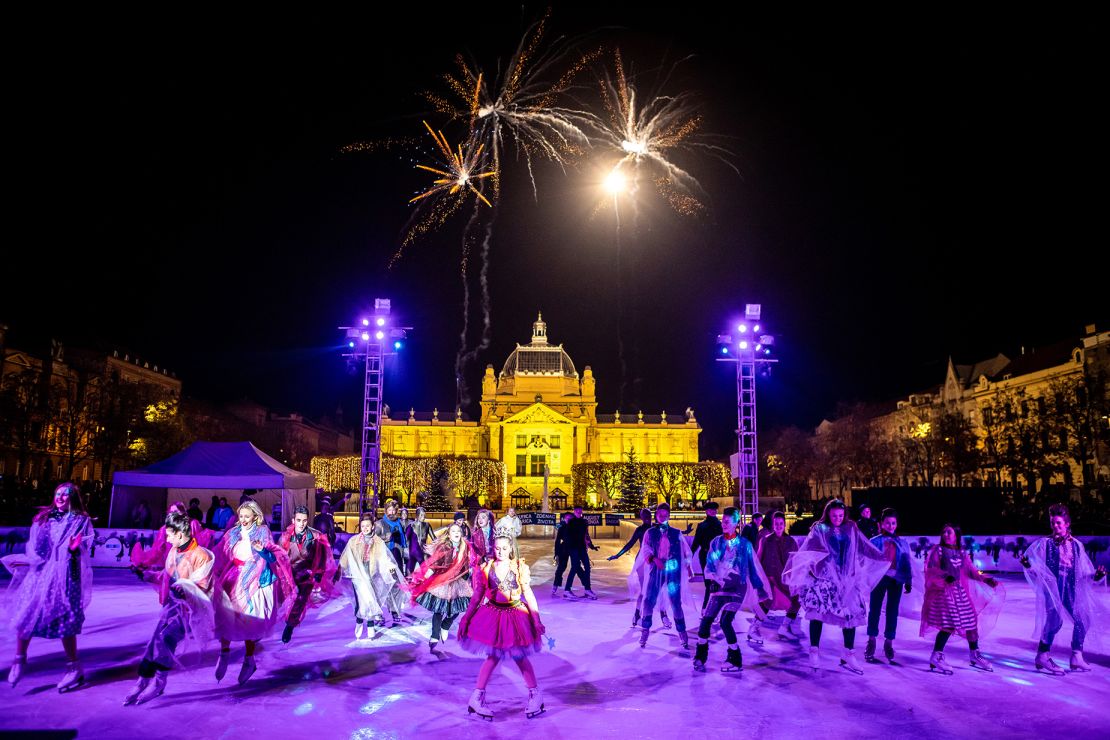 The Croatian capital stages around 25 markets across the city at Christmas in an event known as Advent in Zagreb.