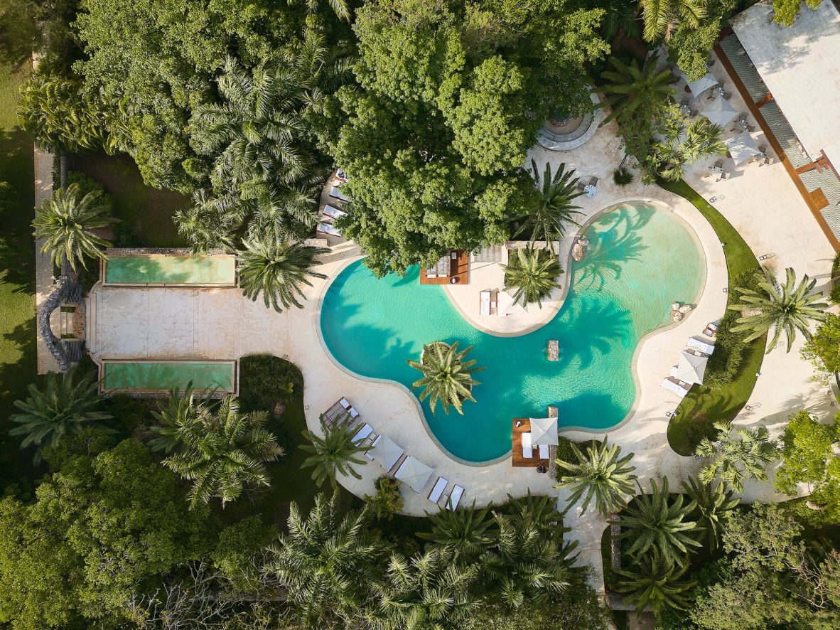<strong>8. Chablé Yucatán: Chocholá, Mexico:</strong> Based in the heart of the jungle, Chablé Yucatán in eighth place and was also named the Best Hotel in North America.