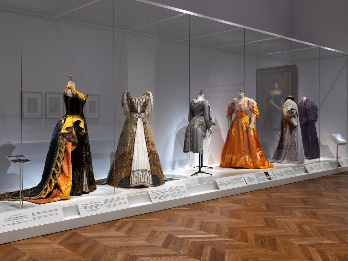 Many garments in the exhibition are considered too fragile to travel internationally.