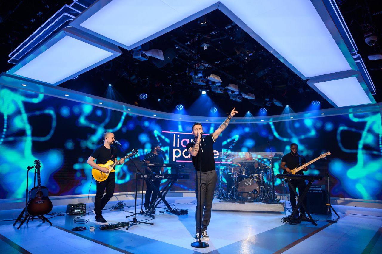 Payne performs on "The Today Show" in 2019 to promote the release of his first solo album.