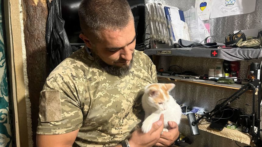 Volodymyr, a sergeant in the 65th Mechanised Brigade, continues to serve despite being seriously injured.
