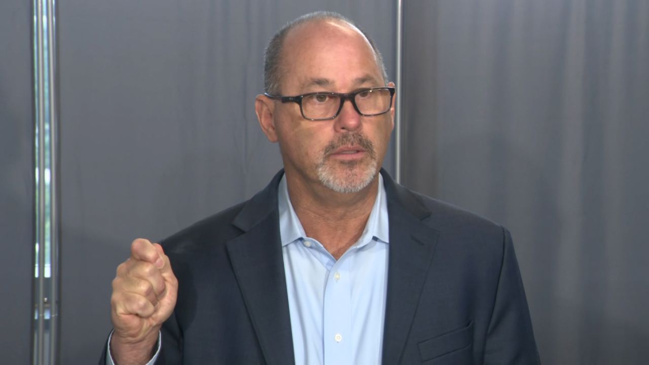 Fred Guttenberg speaks at a press conference on Thursday, October 13.