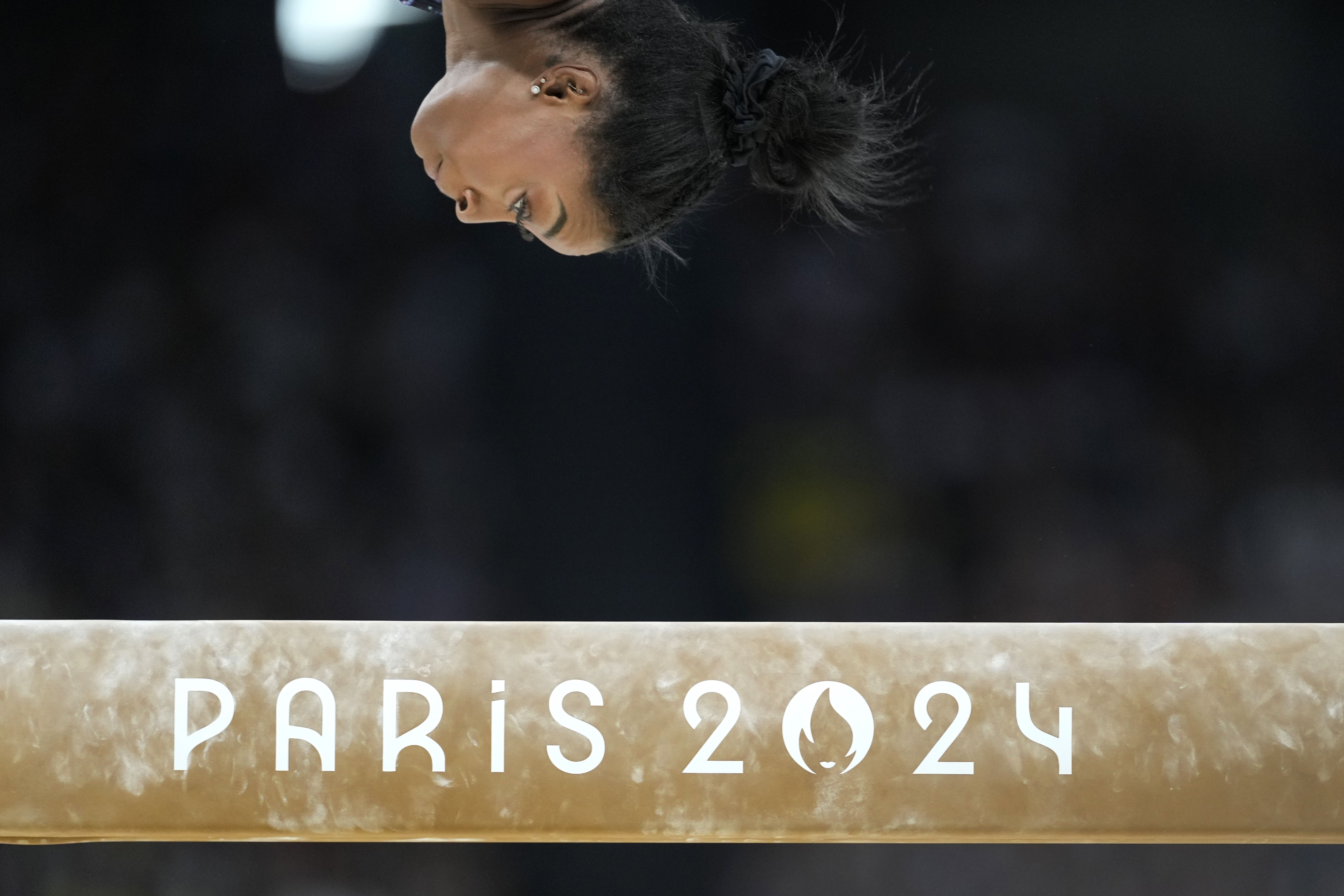 Biles will also look for an individual medal in the balance beam later in Paris.