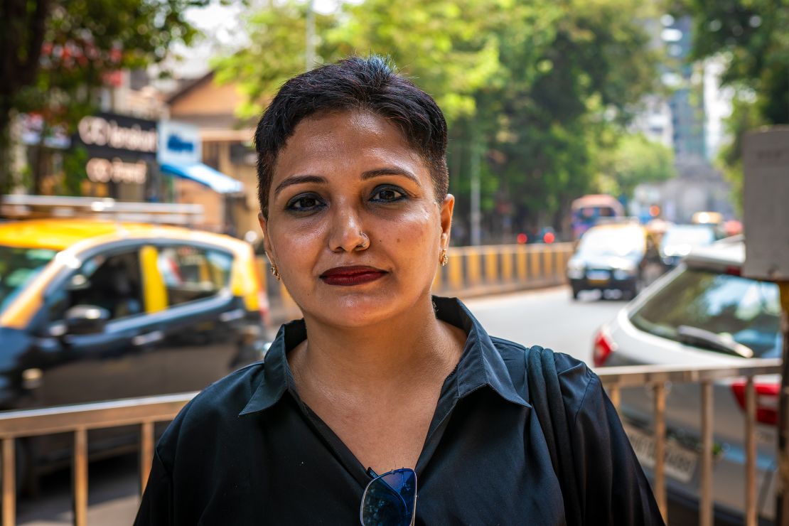 Rajani Bhat voiced her support for Prime Minister Narendra Modi during an interview with CNN in Mumbai, India, on April 16, 2024.