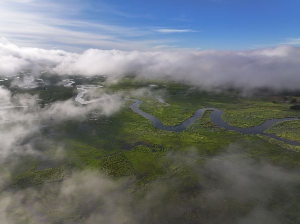 The Chambeshi River is the furthest source of the Congo River. Earlier this year, Boyes’ team followed the Chambeshi from its source in the Senga Hills in northern Zambia to the Banguweulu Swamps on the border of the Democratic Republic of Congo.