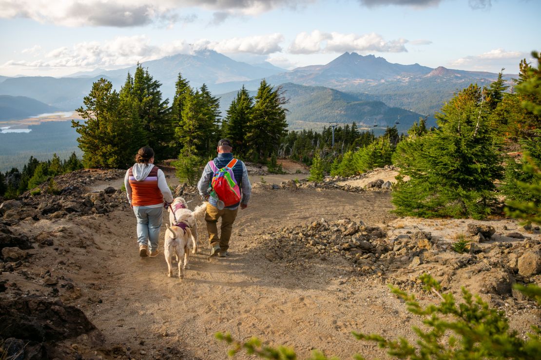 Bend's endless menu of outdoor activities includes hiking and kayaking.