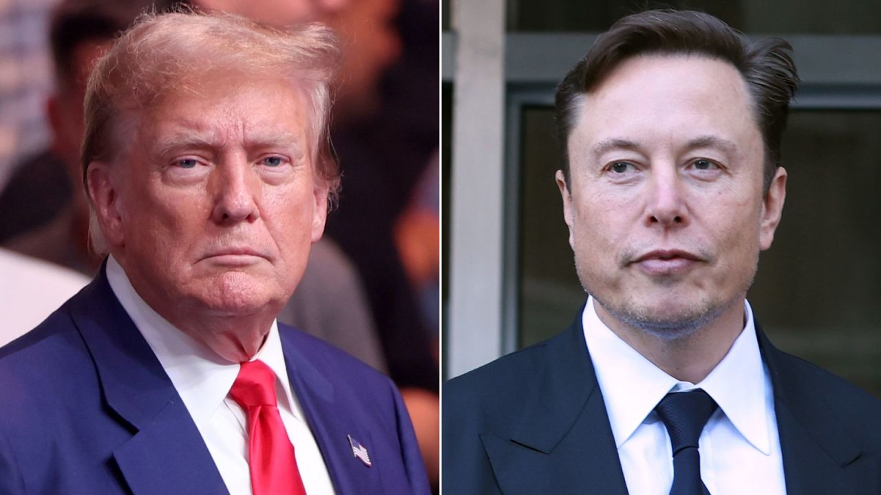 Donald Trump and Elon Musk