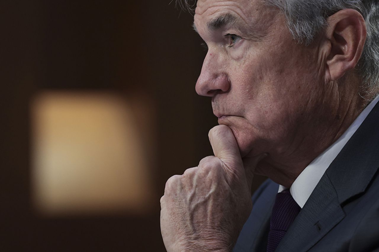 Federal Reserve Chair Jerome Powell testified before the Senate Banking Committee on March 7 in Washington, DC.?