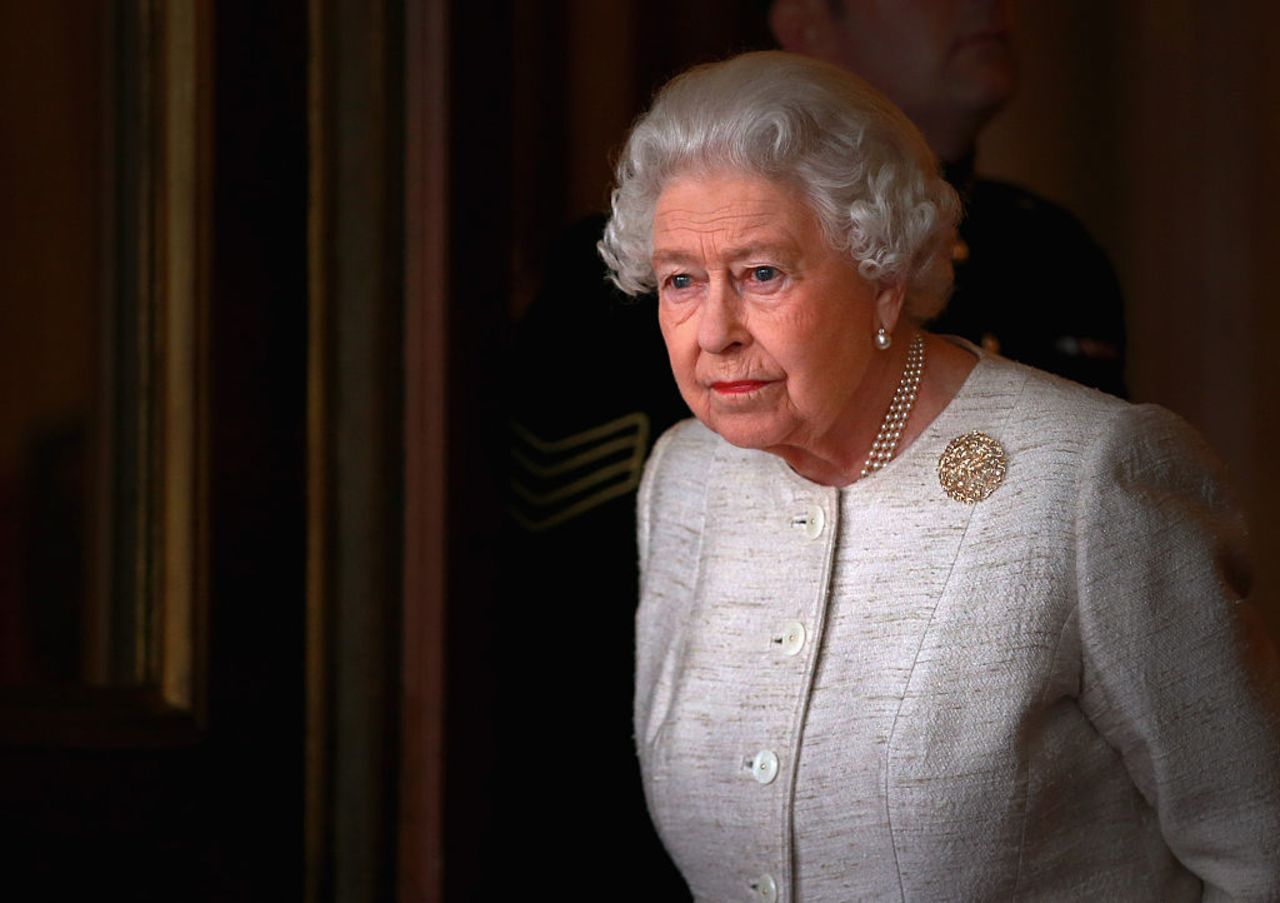 File photograph of Britain's Queen Elizabeth II. 