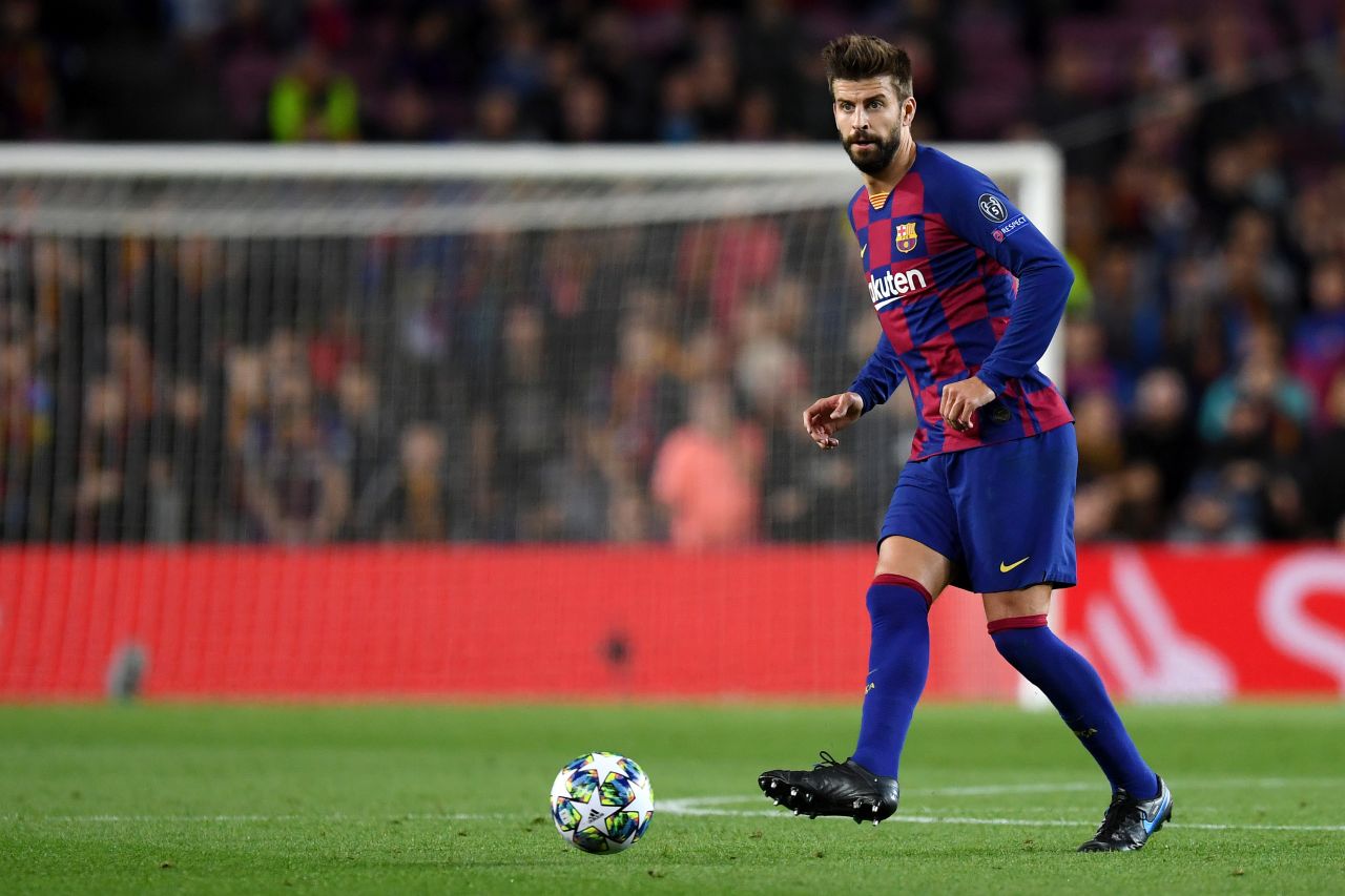 Gerard Pique was unhappy with his team's display against Slavia Prague.