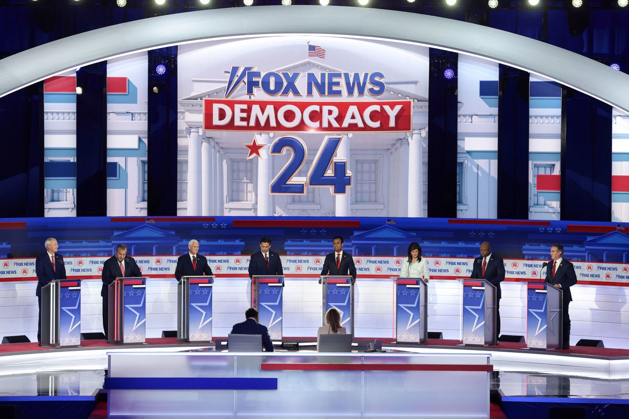 8 presidential candidates qualify for first Republican debate - The  Washington Post