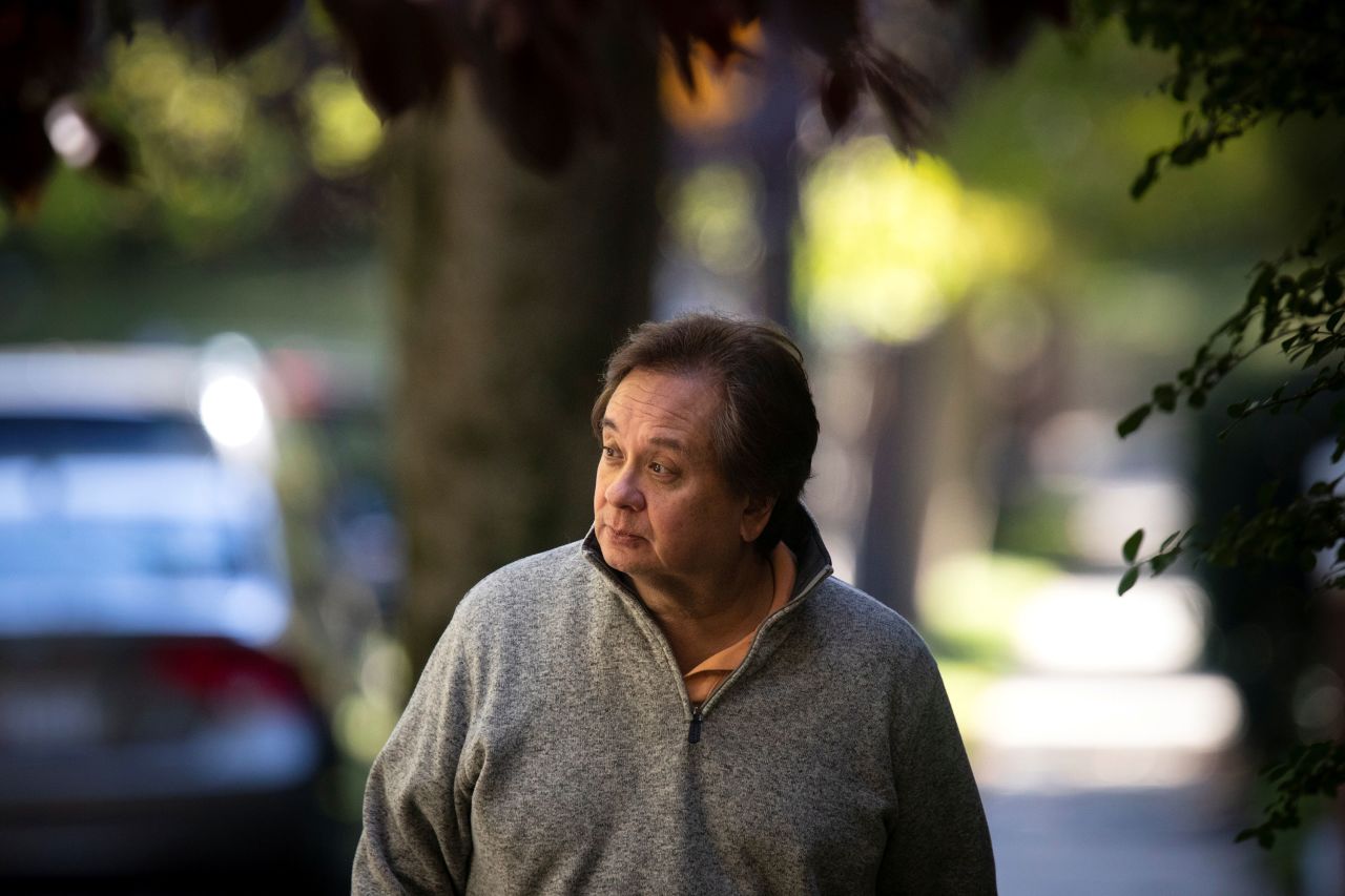 George Conway is seen in Washington, DC, in 2021.