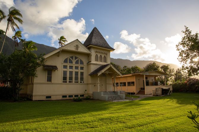 <strong>Community hubs: </strong>This Protestant church, Kana'ana Hou, was built in Kalaupapa in 1915 to replace an earlier Protestant church.