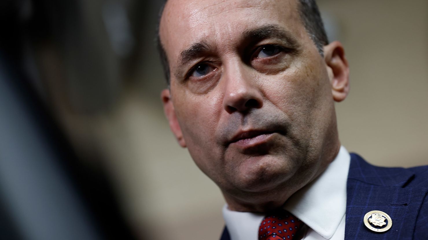 Virginia Rep. Bob Good is seen on Capitol Hill in Washington, DC, on May 7, 2024.