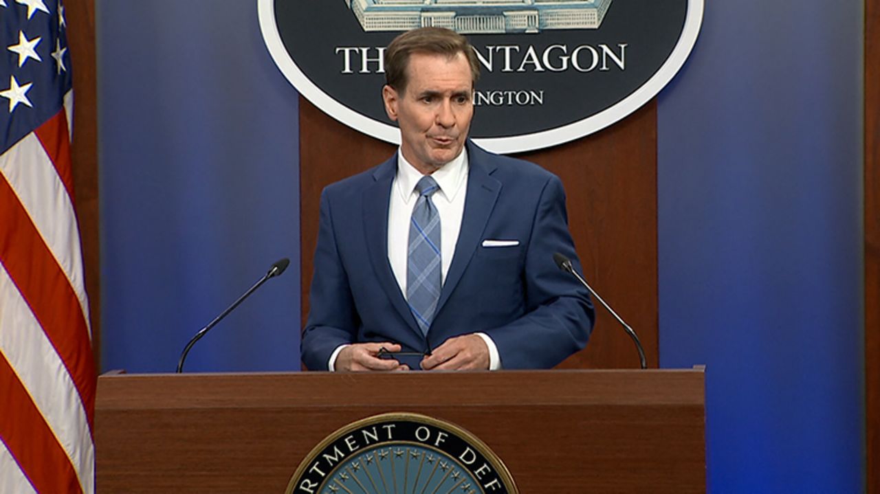 Pentagon press secretary John Kirby