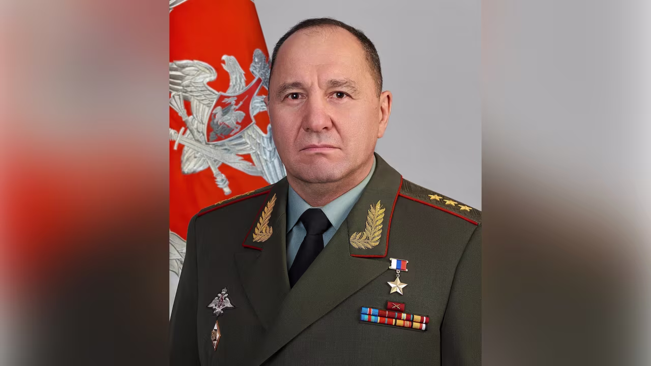 An official portrait of Russian Army General Gennady Zhidko.