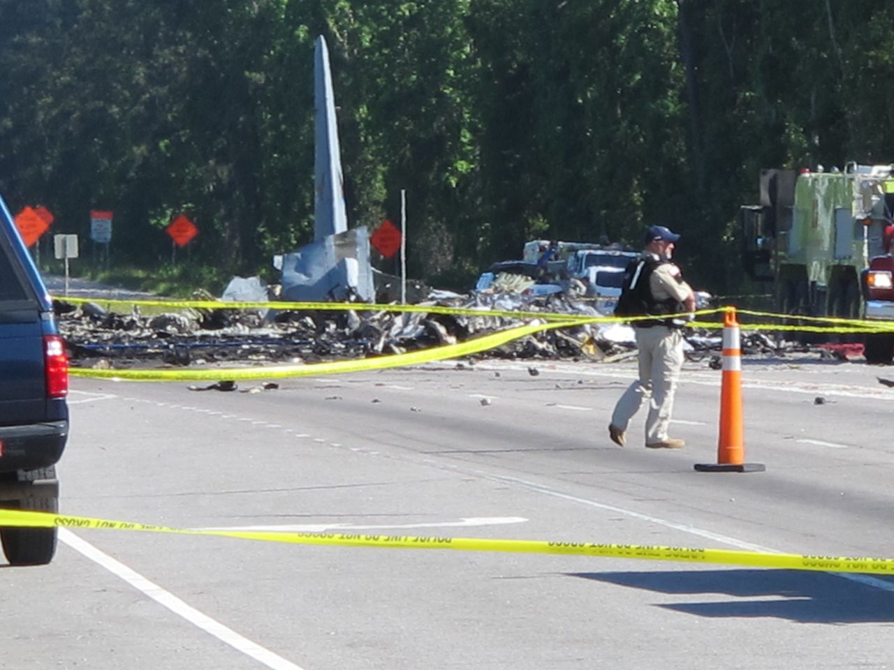 Live: Military plane crashes in Savannah CNN
