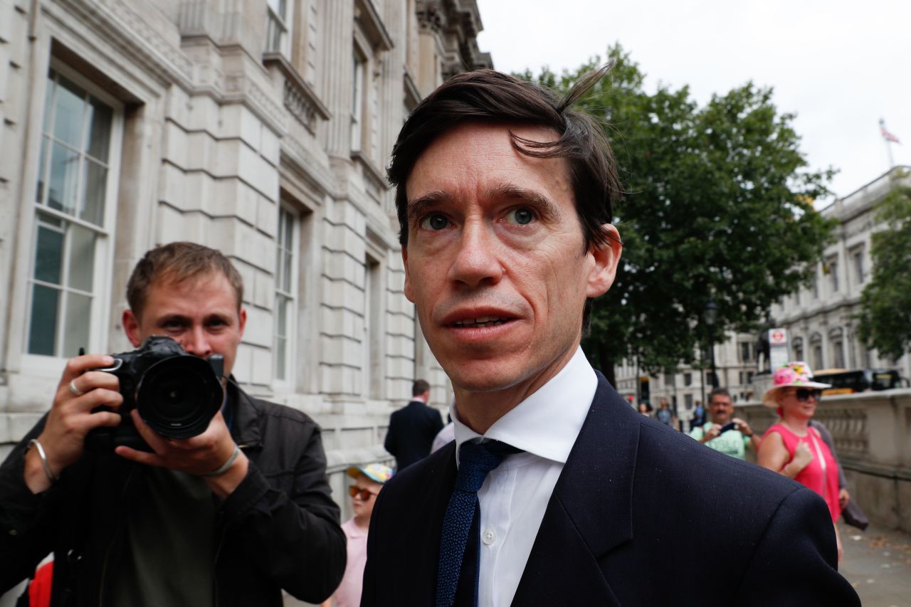 Rory Stewart pictured on July 22.