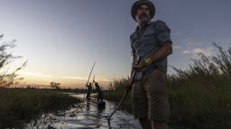 Steve Boyes, founder and project leader of The Wilderness Project, is gathering scientific information across the length of the Congo River. It is part of the Great Spine of Africa research expeditions,?in partnership with the Rolex Perpetual Planet Initiative,?which will also include researching the Zambezi, Nile, Chad, and Niger river basins.
